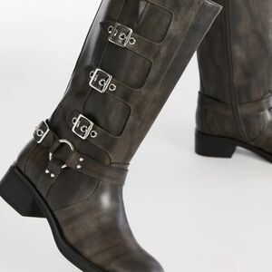 Target Wild Fable Rebel Tall Moto Buckle Boots